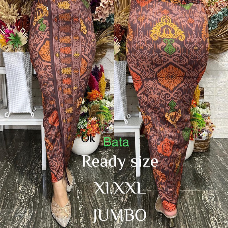 ROK BATIK BAWAHAN KEBAYA MODERN MOTIF TERLENGKAP / ROK BATIK SPAN ALLSIZE / ROK + SELENDANG TUNANGAN