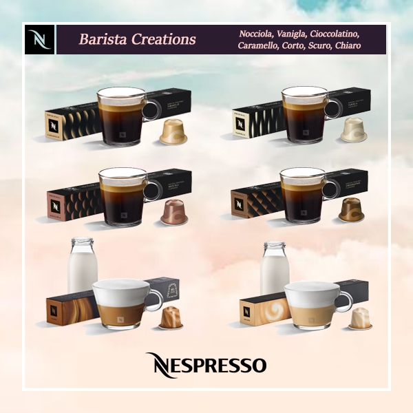 Nespresso Capsule Barista Collections