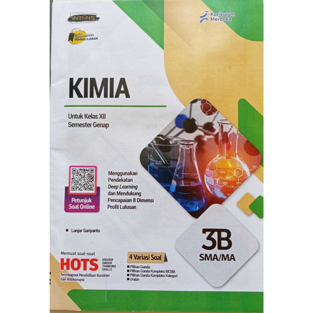 BUKU LKS KIMIA SMA/MA/SMK KELAS 12 SEMESTER 2 KURIKULUM MERDEKA 2025-2026 INTENS