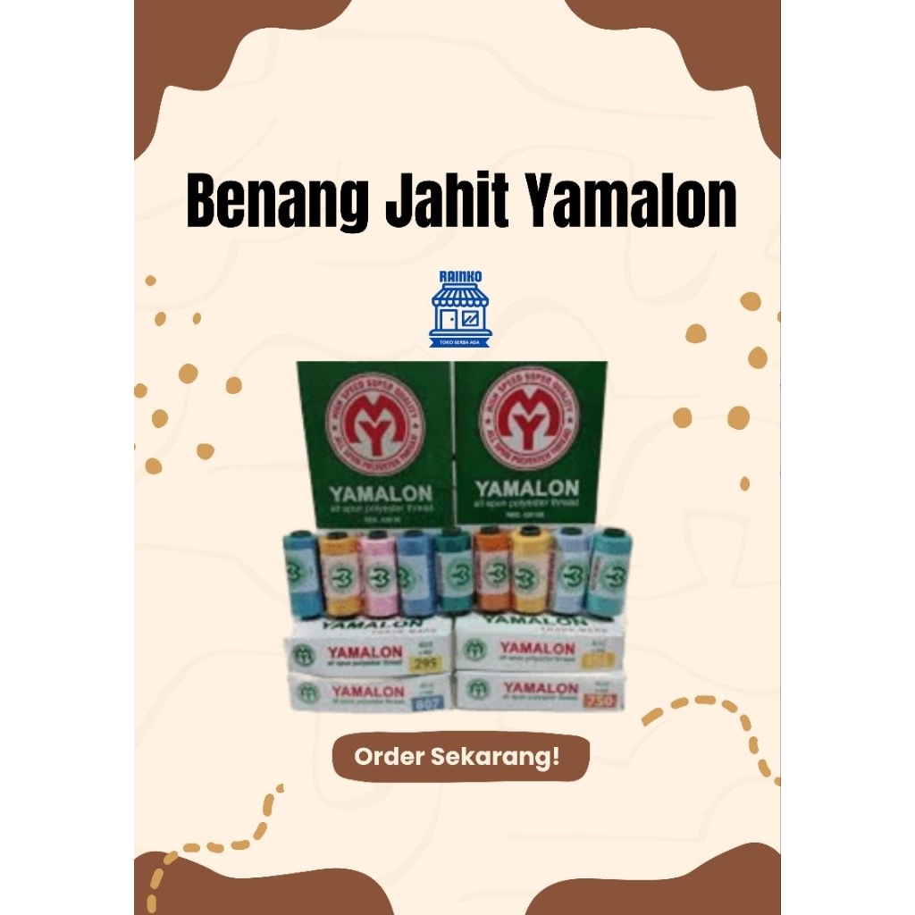 ( 1 Lusin / 12 Pcs ) Benang Jahit Yamalon
