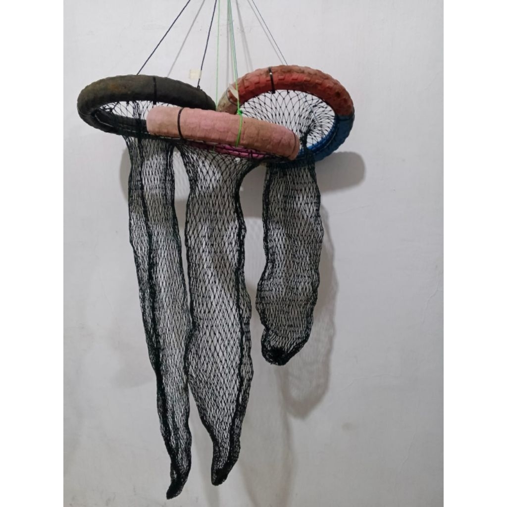 karamba bronjong wadah ikan untuk mancing nyobok