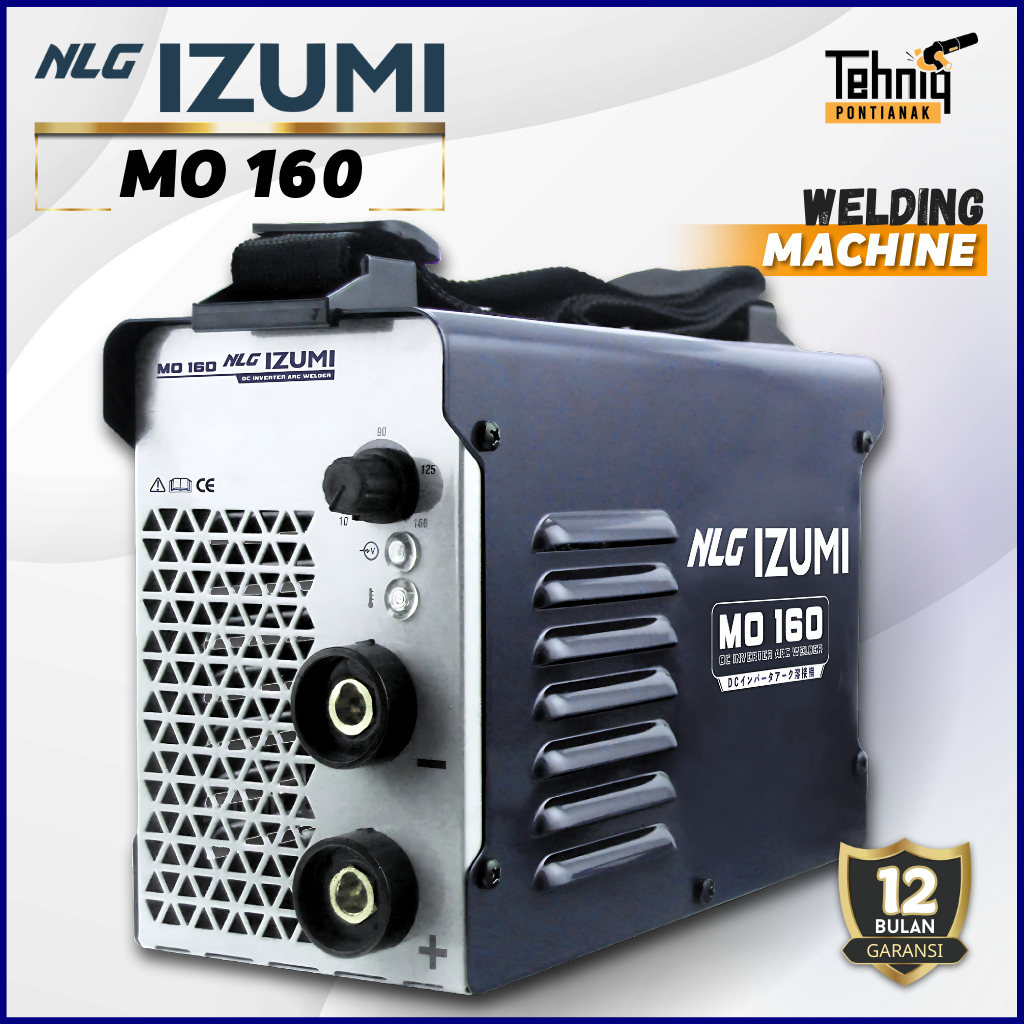 Mesin Las IZUMI MO 160 Trafo Las Listrik 450 Watt Inverter Welding Machine