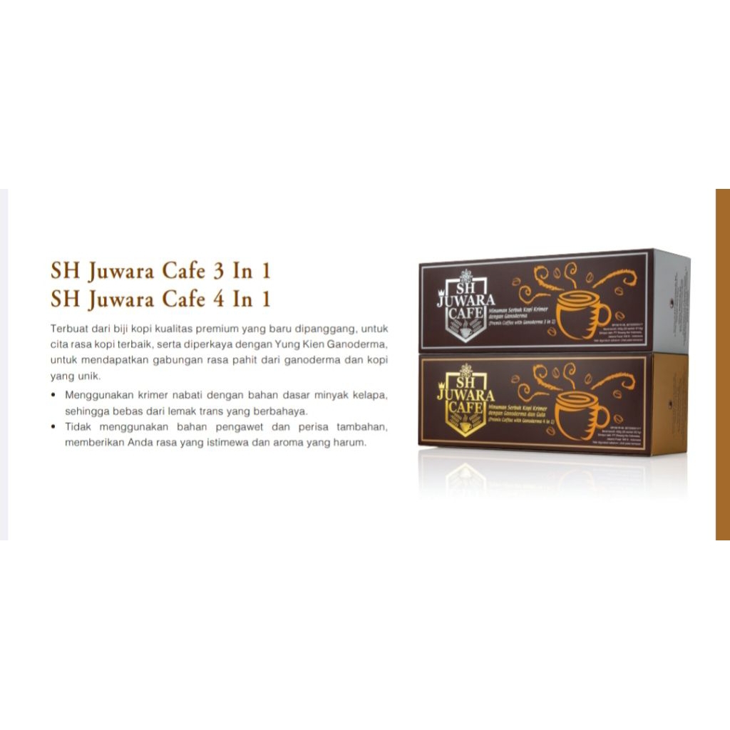 Kopi Juwara kopi Ganoderma