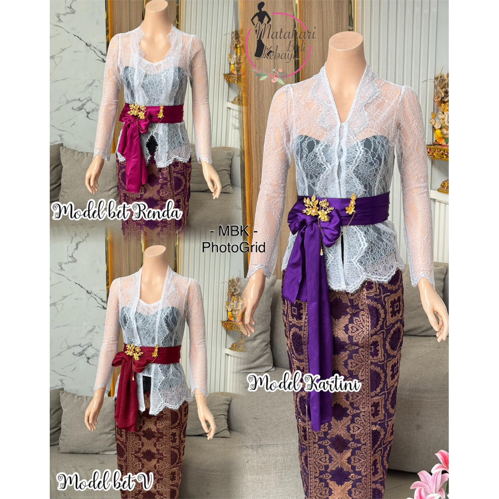 Mataharibalikebaya KEBAYA METALIK SANTILI