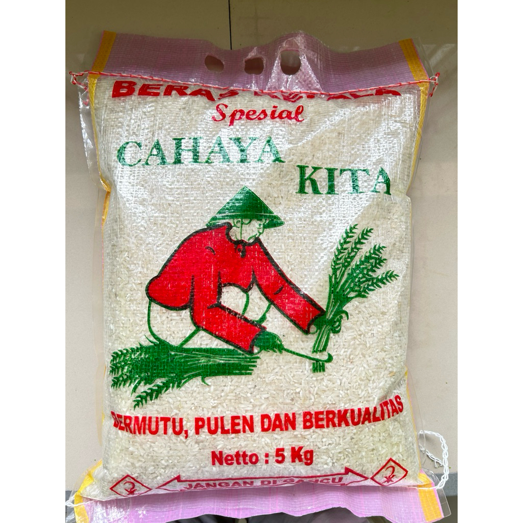 Beras murah 5 kg cahaya kita