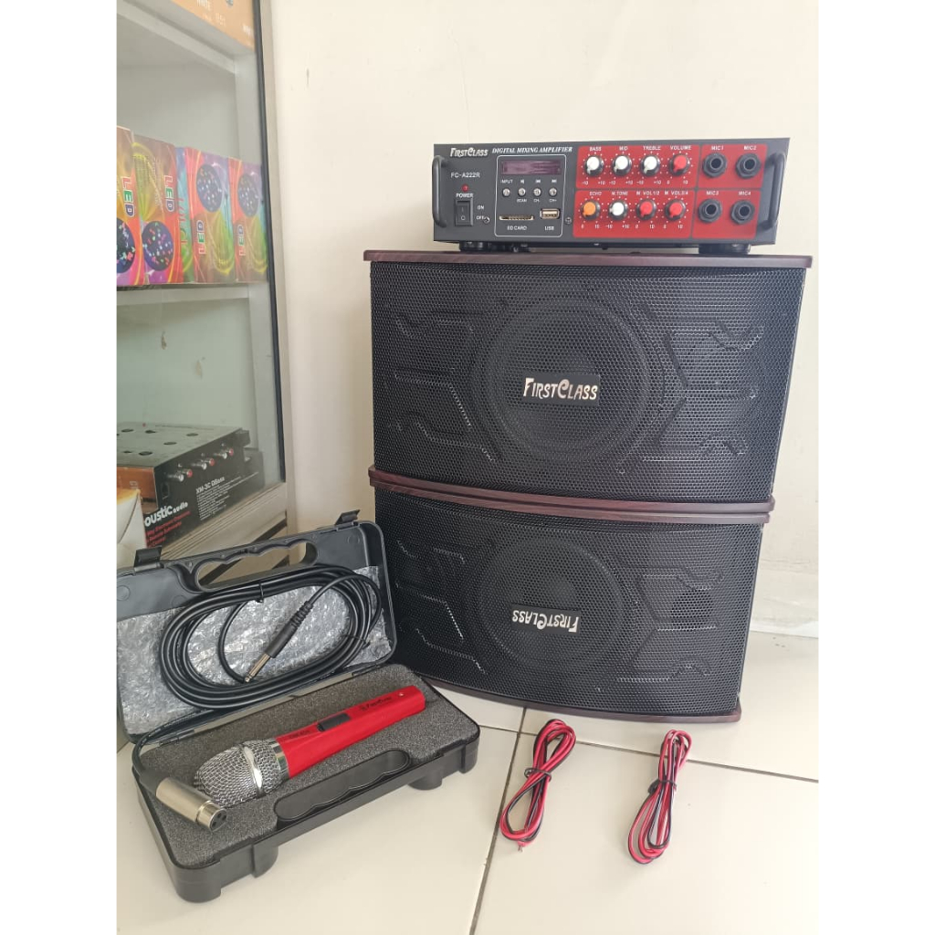 SPEAKER KARAOKE SET FIRSTCLASS MT JP 170 PRO