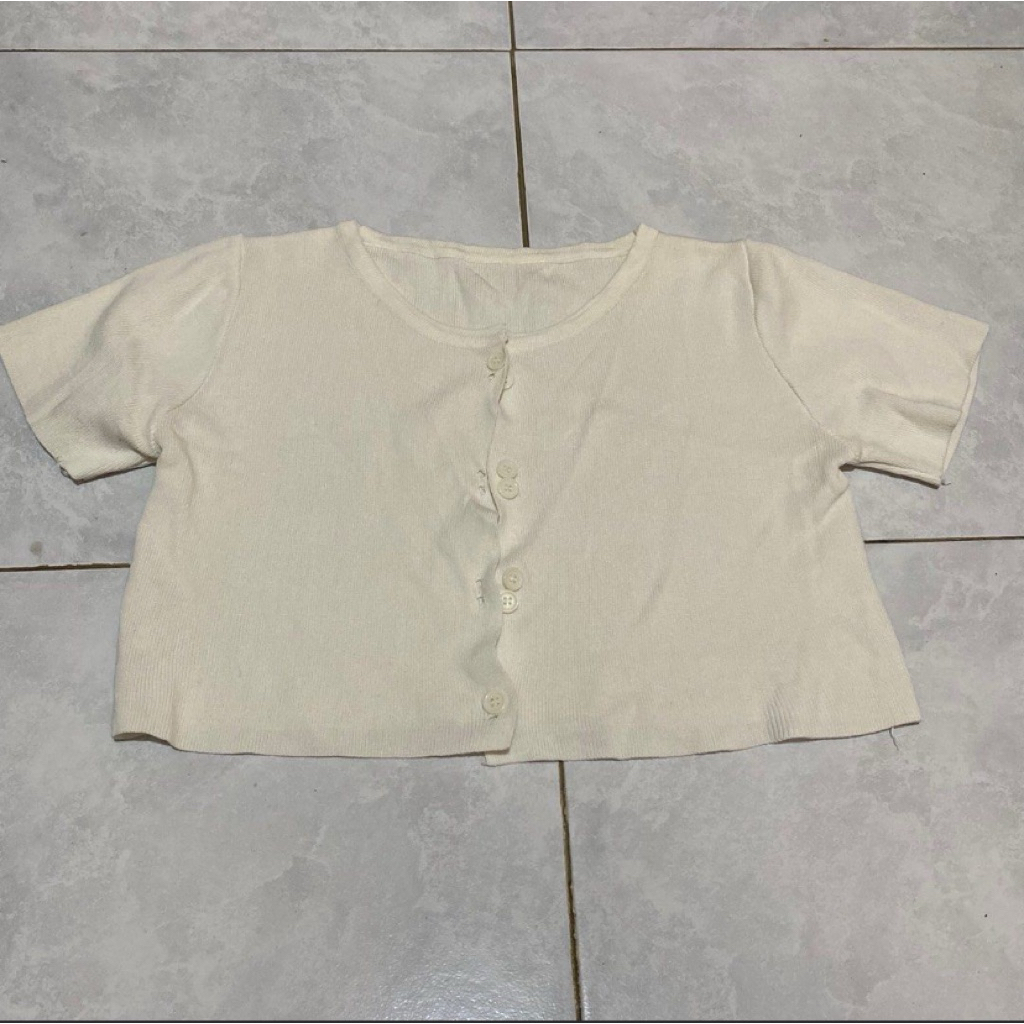 Preloved Cardigan Crop