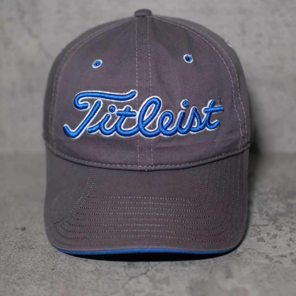 Topi casual golf TITLEIST x NEW ERA ORIGINAL abu