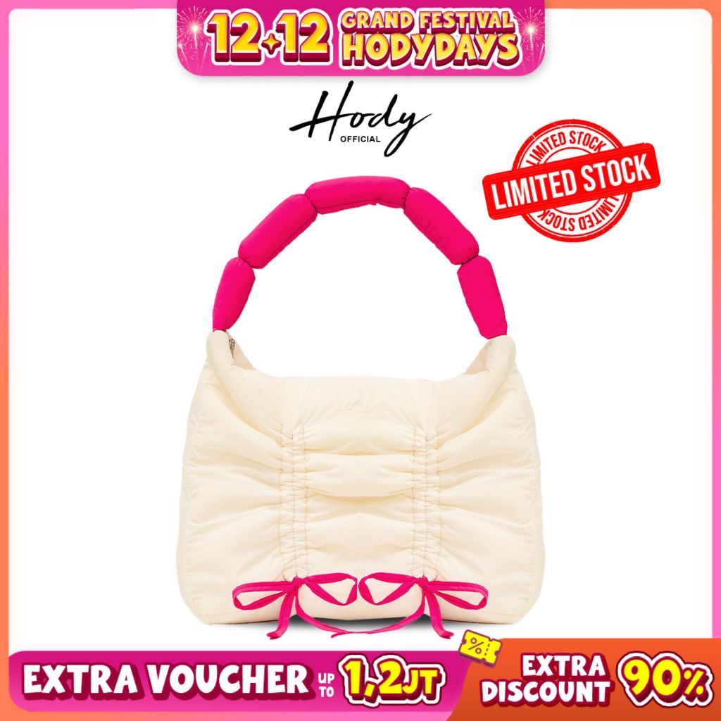 Hody - Tas Wanita Totebag Terbaru Tas Bahu Korea Shoulder Bag Wanita Pita Serut - CELEVA BAG