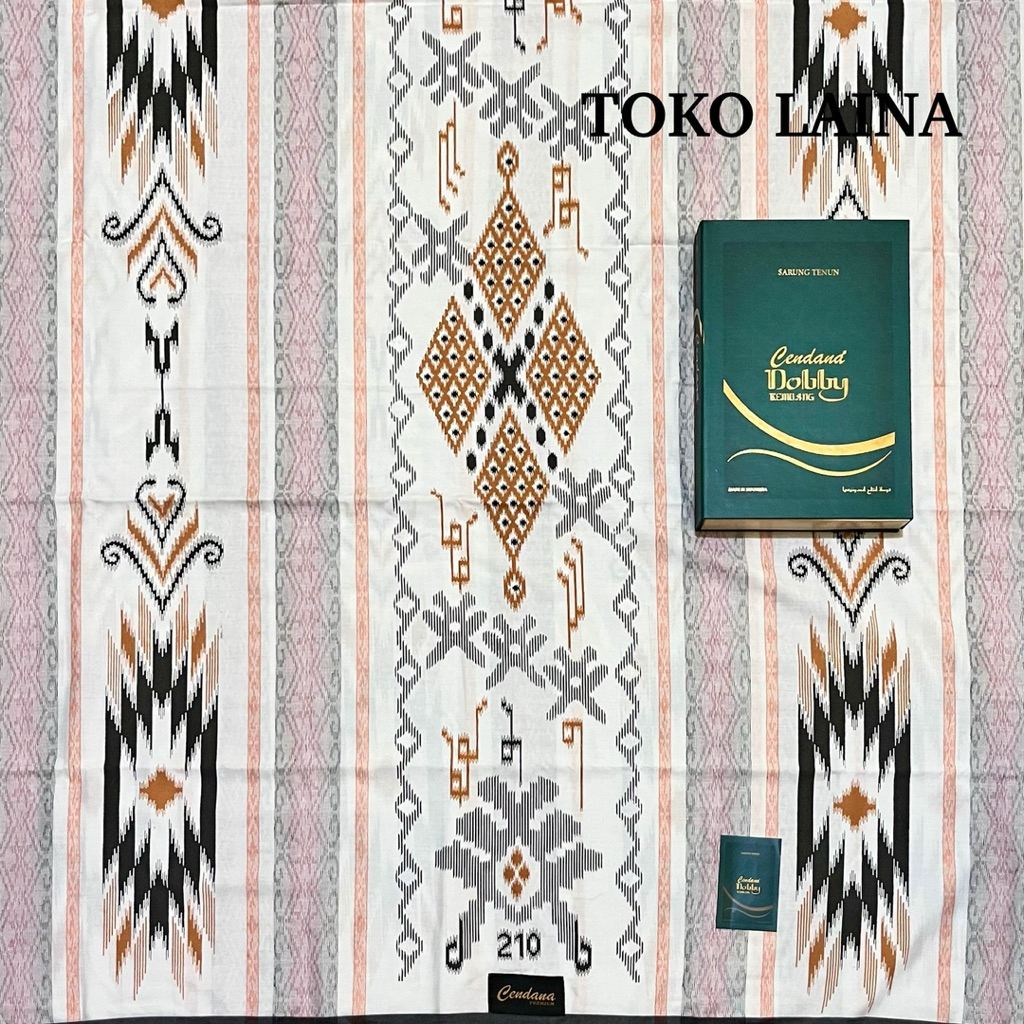 Sarung Cendana Dobby Kembang Premium Original
