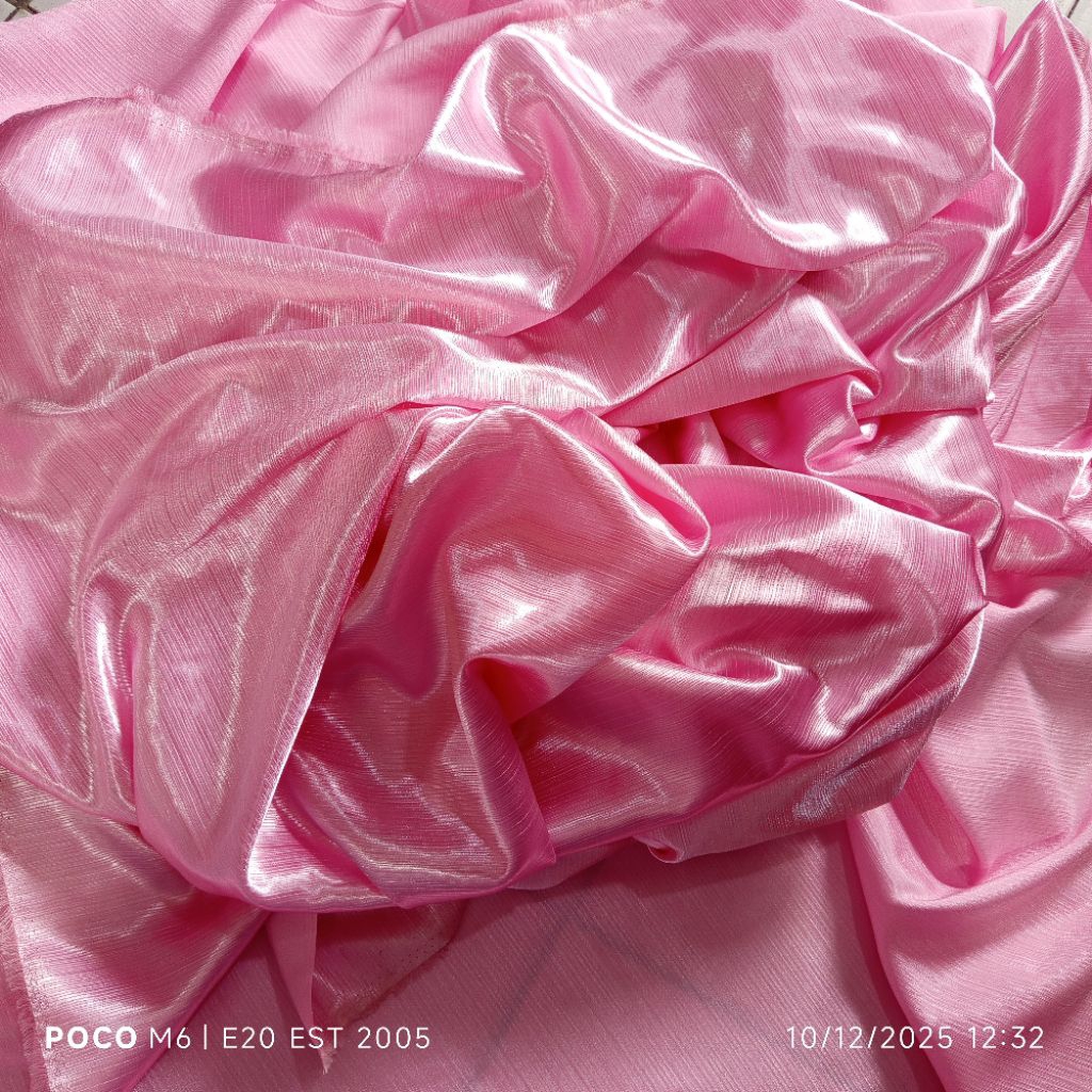 HARGA/0,5 M KAIN SANTUNG POLOS PREMIUM | BAHAN SANTUNG | KAIN SATIN TEBAL JATUH | BAHAN SATIN SKIRT