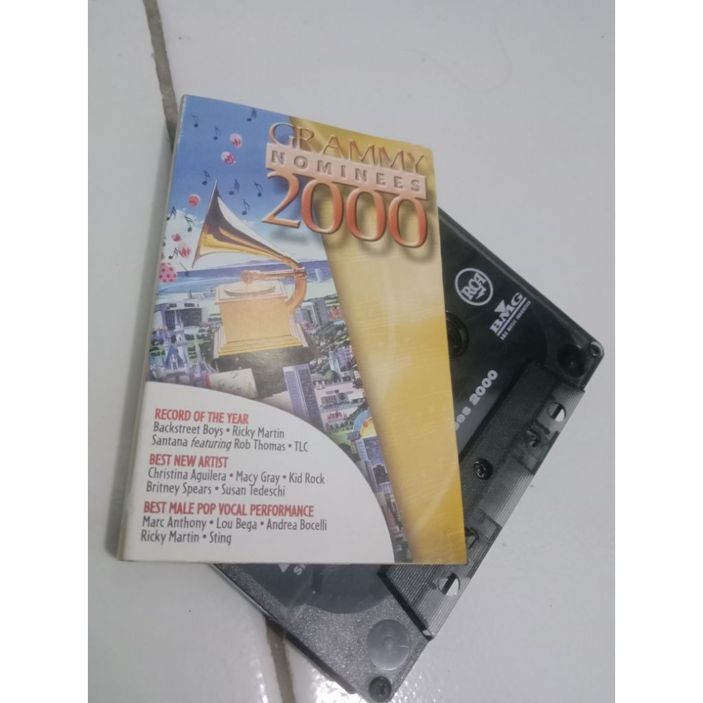 Kaset Pita Kompilasi Grammy Nominees 2000