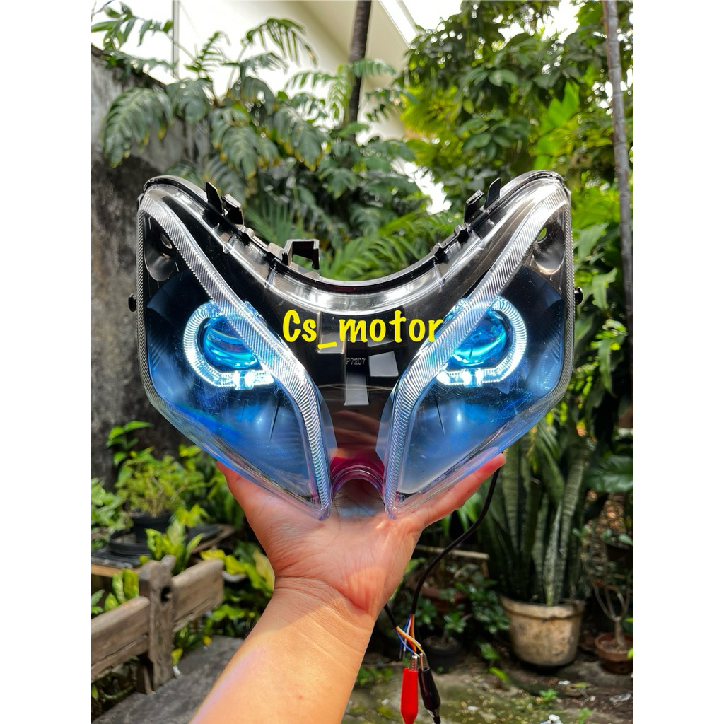 Reflektor set biled ala 2.5 in vario lama karbu 110 tinggal pasang