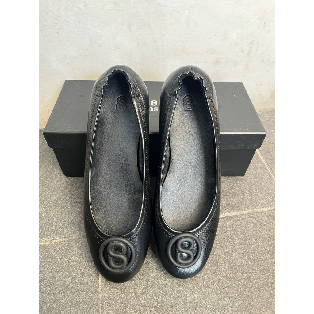 PL Cera Shoes-Black (41) Good Condition / Buttonscarves