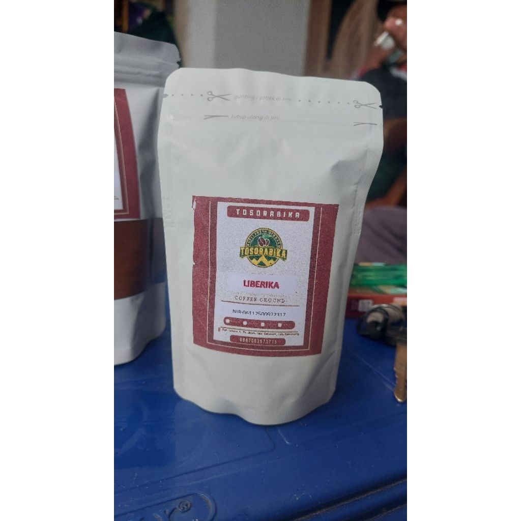 kopi liberika kemasan 250 gram
