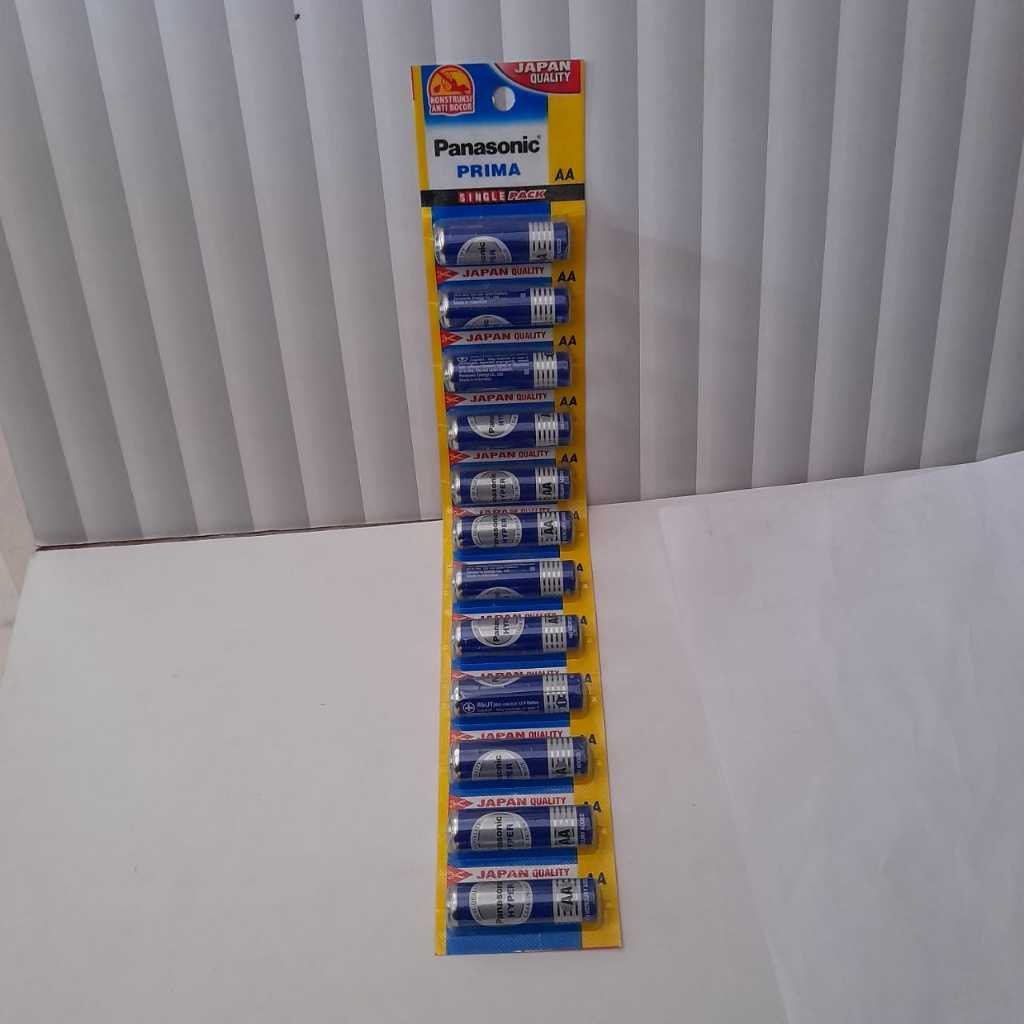 Baterai Panasonic AAA @12pcs Bubble Wrap