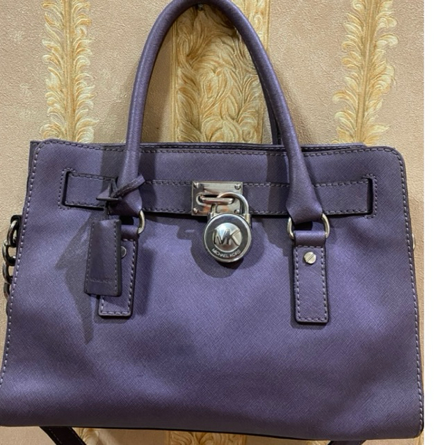 tas tenteng fashion MK ungu