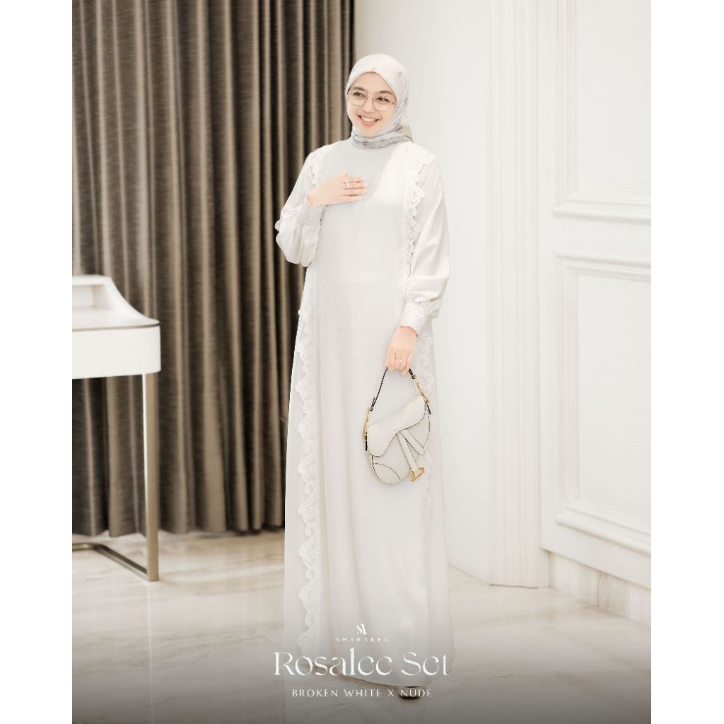 SHARAREA/Rosalle set scarft by Shararea/Set scarft/Set premium/Set premium