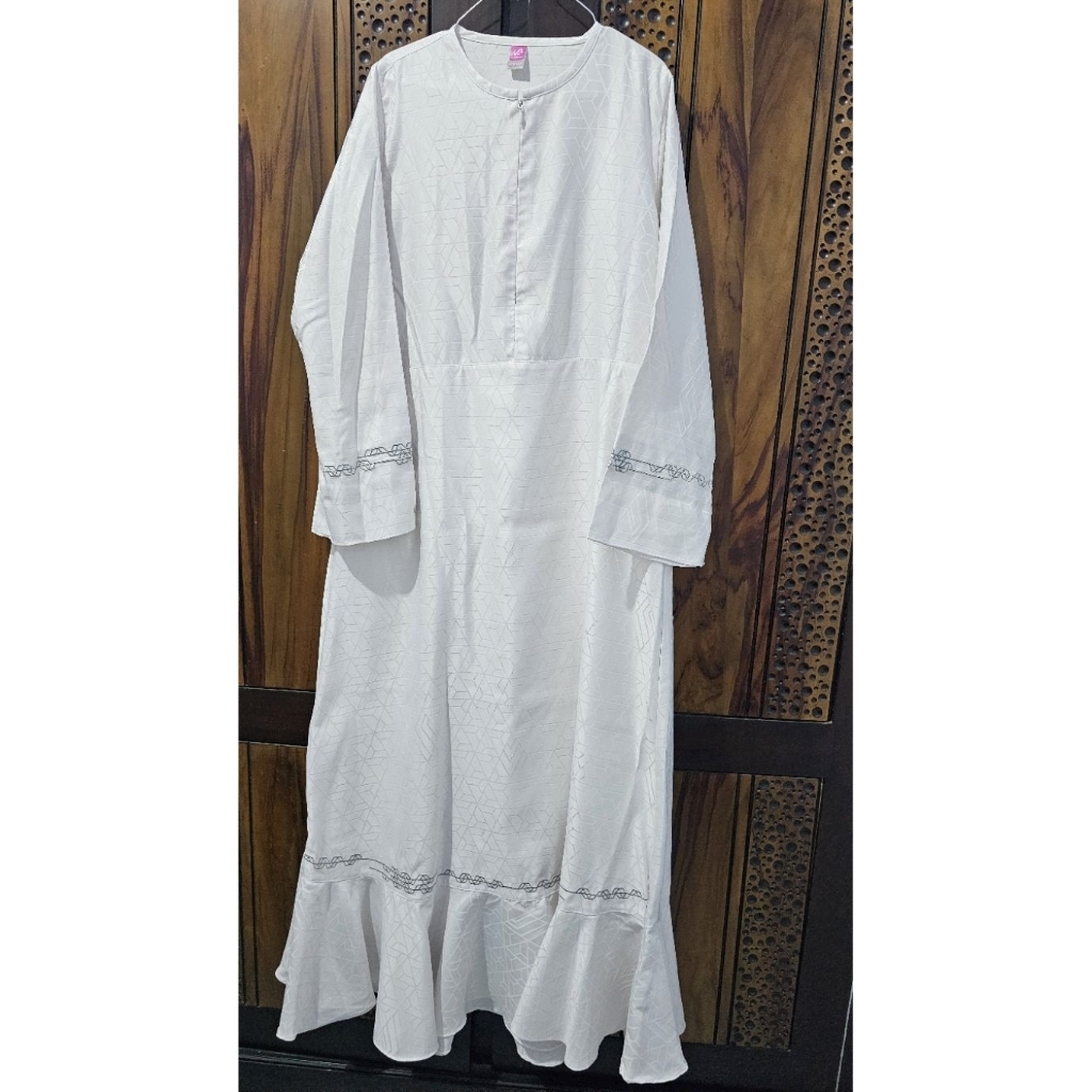 preloved murah gamis rabbani ori gamis putih