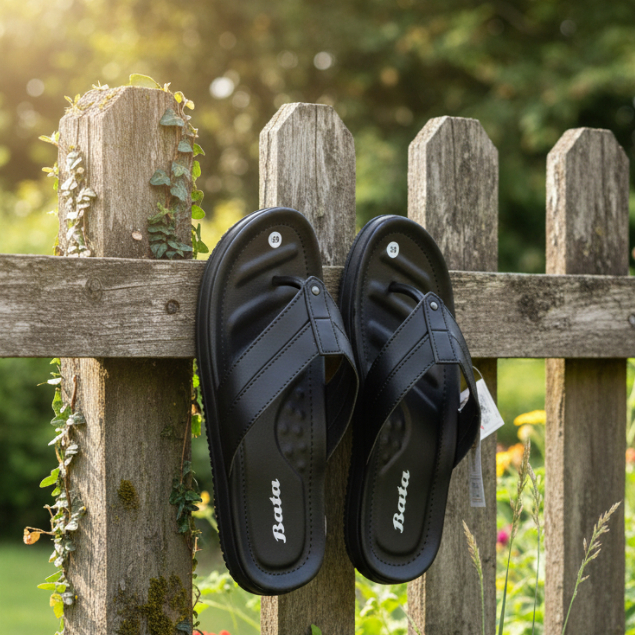 PROMO Bata Japit Presley Pria Bahan Kulit 100% Original | Sandal Santai Harian Nyaman