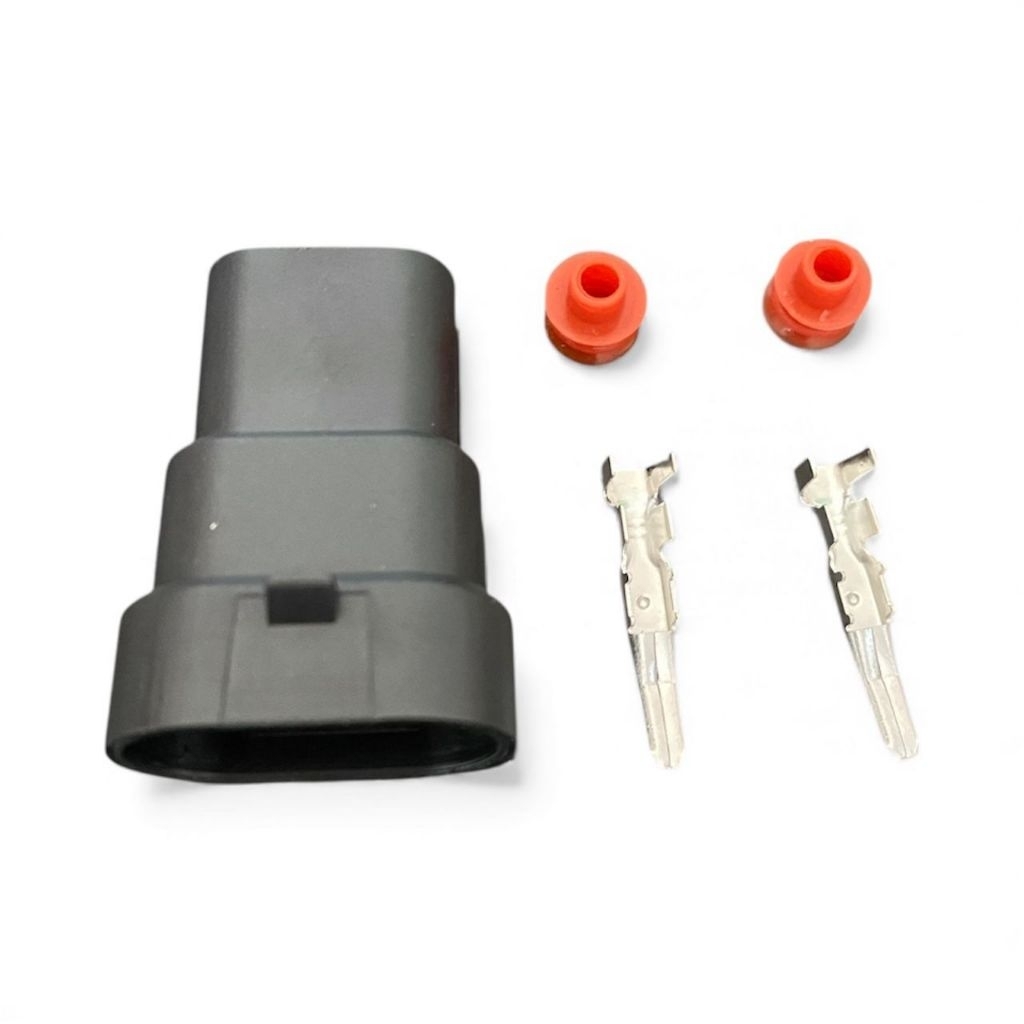 SOKET FITTING LAMPU H11 MALE / SOCKET LAMPU H11 COWO / SOCKET WATERPROOF MALE LAMPU H11 / SOKET ANTI
