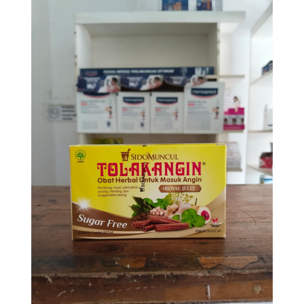 Tolak angin bebas gula BOX tolak angin sugar free