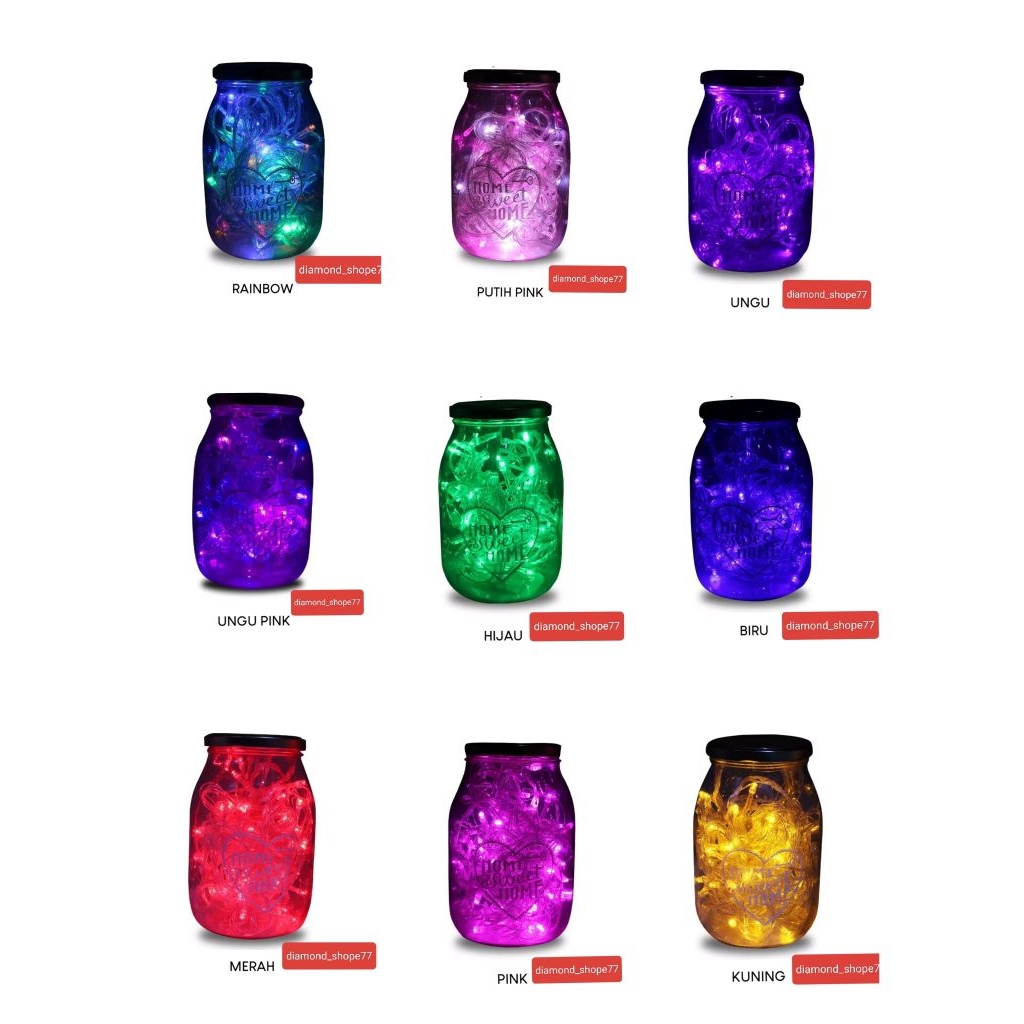 Lampu Tumblr Lampu Tirai Lampu hias