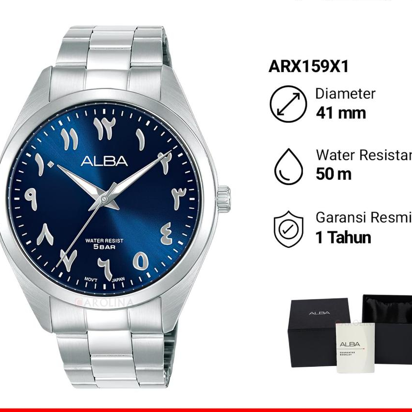 Alba ARX159X1 Jam Tangan Pria Analog Original