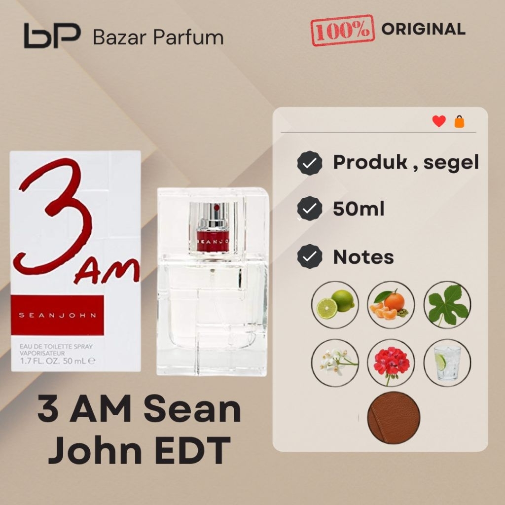 Parfum Pria 3 AM Sean John EDT Original