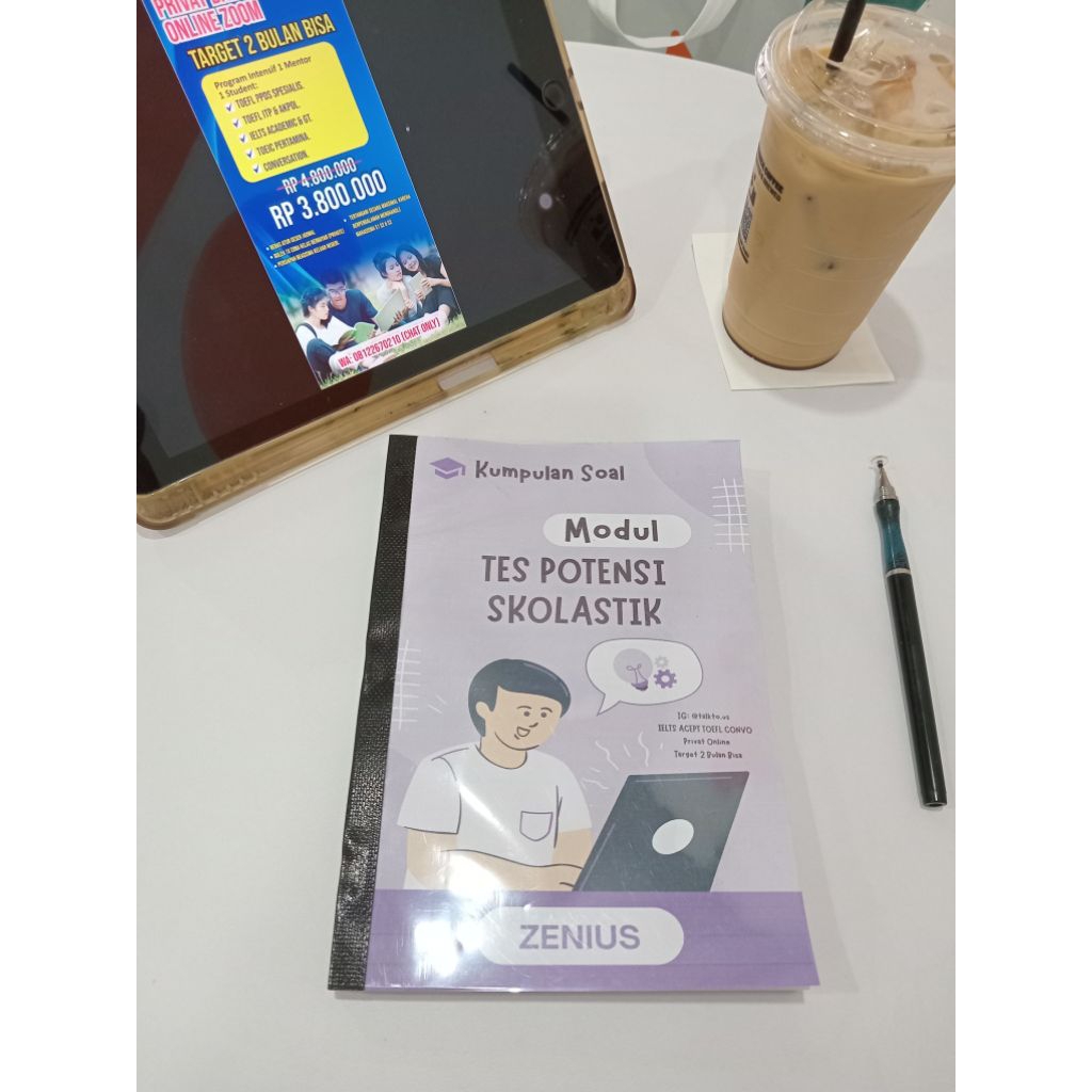 Buku Soal Tes Potensi Skolastik TPS Zenius