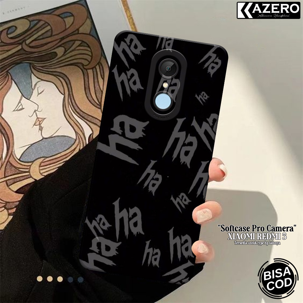 Softcase XIAOMI REDMI 5 Fashion Case Aesthetic Case Hp XIAOMI REDMI 5 Silikon Pro Camera Kesing XIAO