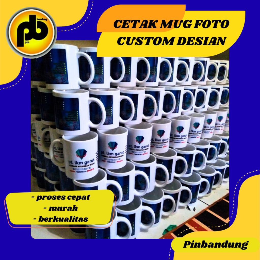 CETAK MUG SATUAN/ KHUSUS GOSEND/CETAK MUG/CUSTOM MUG MURAH/CETAK MUG FOTO/SOUVENIR MUG ULTAH