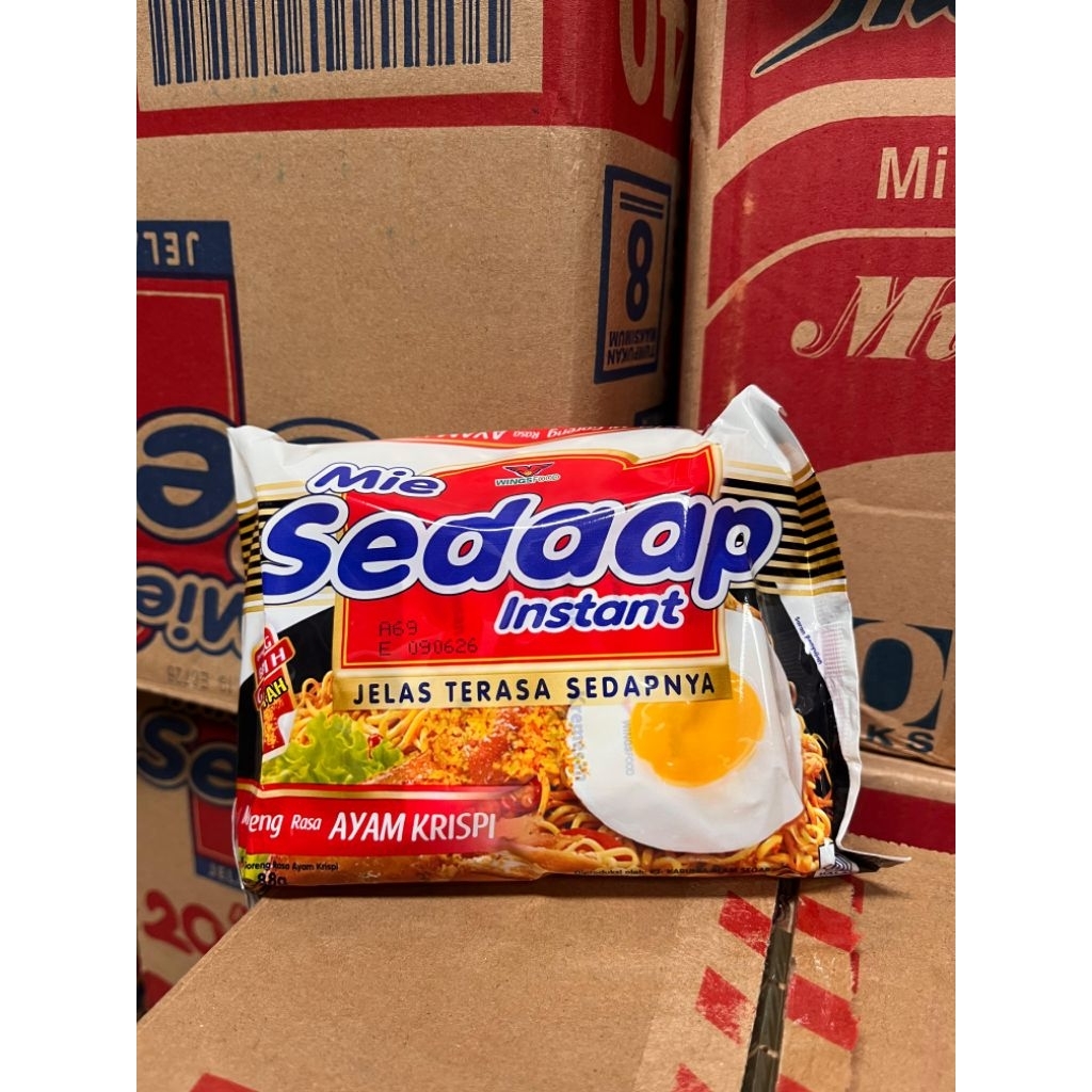 Paket Mie Sedap Goreng Kriuk Ayam Krispi isi 5