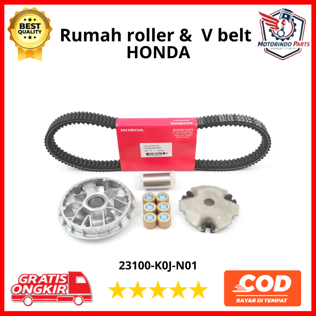 vanbelt beat deluxe 2020 - vanbelt genio KOJ motor