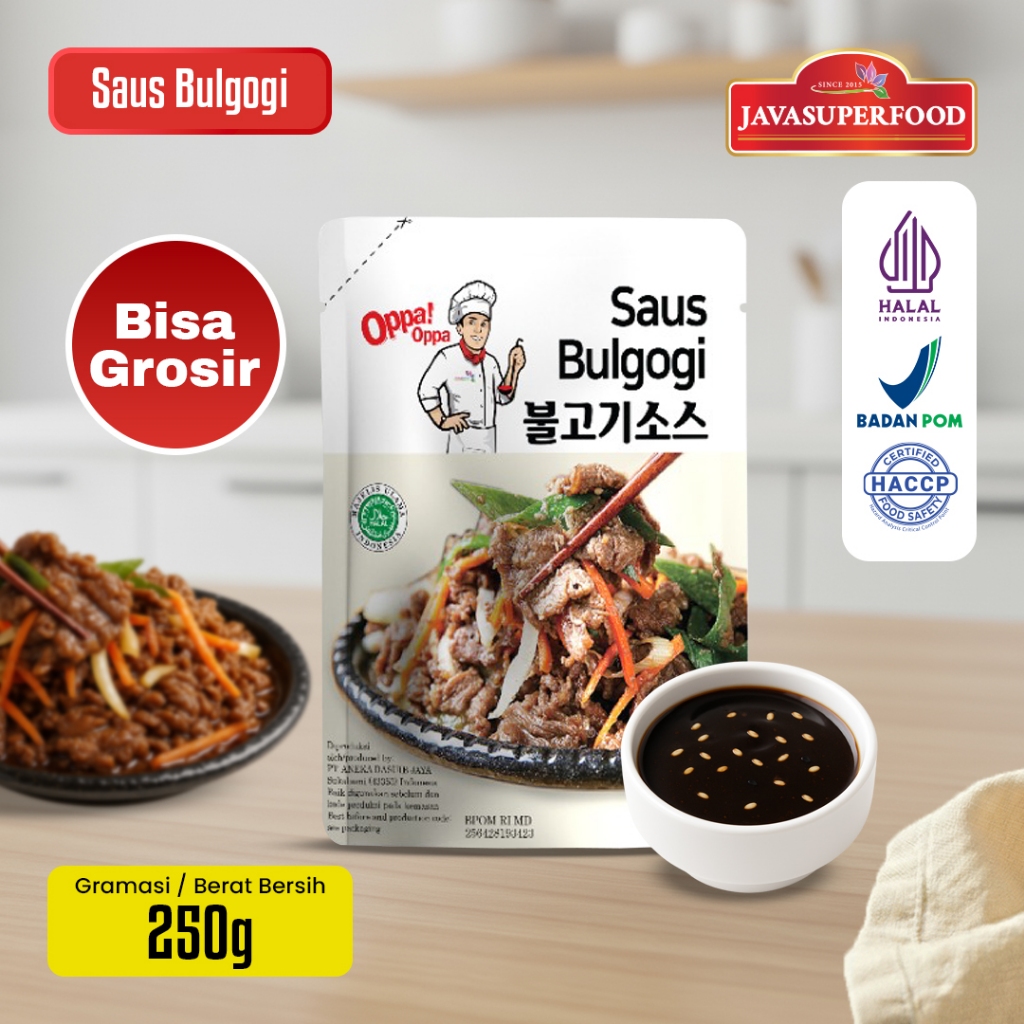 [Halal] Saus bulgogi korea 250gr / Sauce bulgogi saus daging BBQ STEAK.