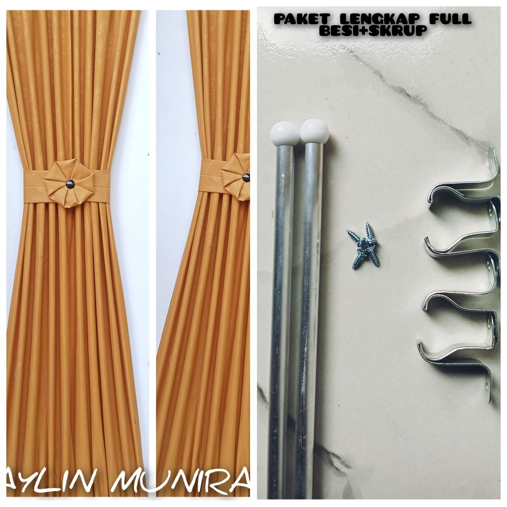 gorden minimalis gorden kupu kupu gorden ikattengah gorden estetik gorden jendela panjang tirai mini