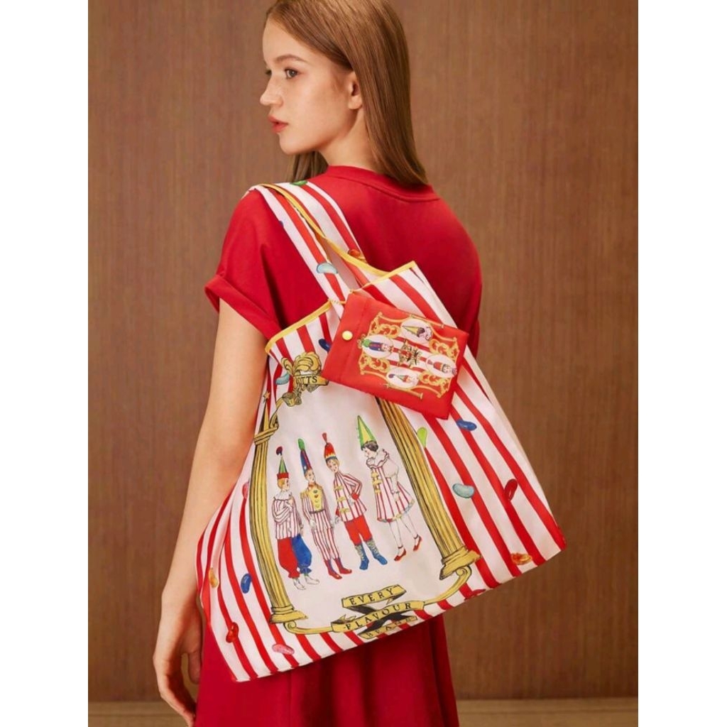 (Ready Stock) Tas Lipat, Totebag Lipat, Foldable bag Harry Potter x SHEIN