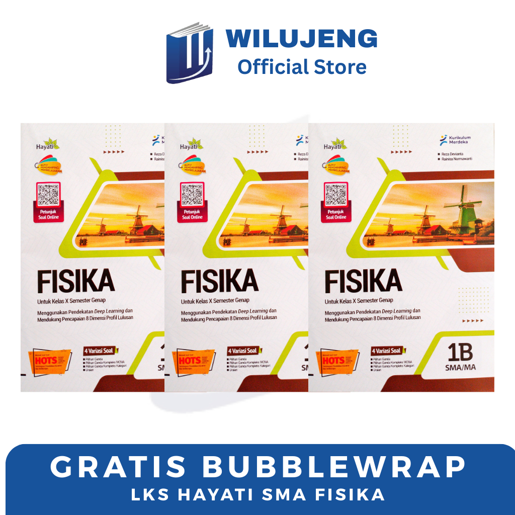 LKS Hayati Fisika Kelas 10 11 12 Semester Ganjil & Genap SMA MA Grahadi Kurikulum Merdeka
