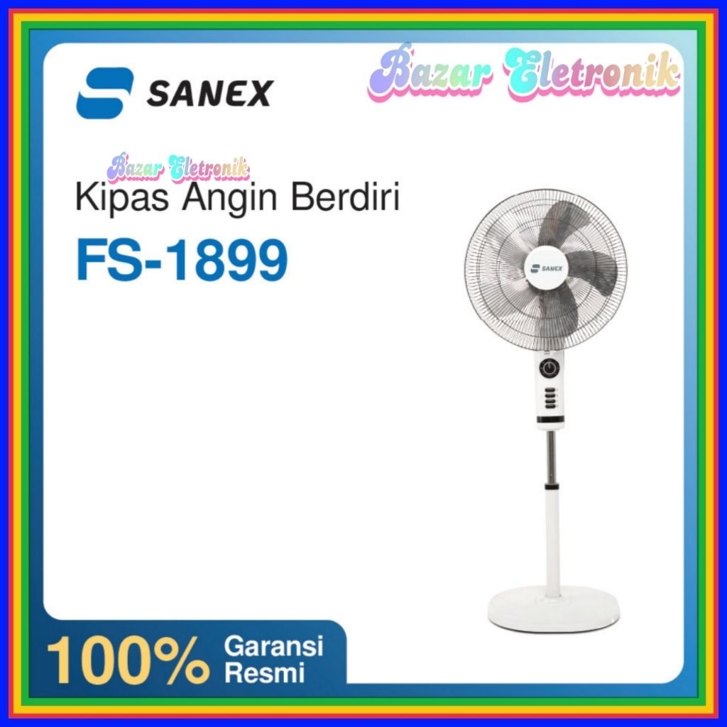 STAND FAN SANEX 18 INCH / KIPAS ANGIN BERDIRI SANEX 18INCH