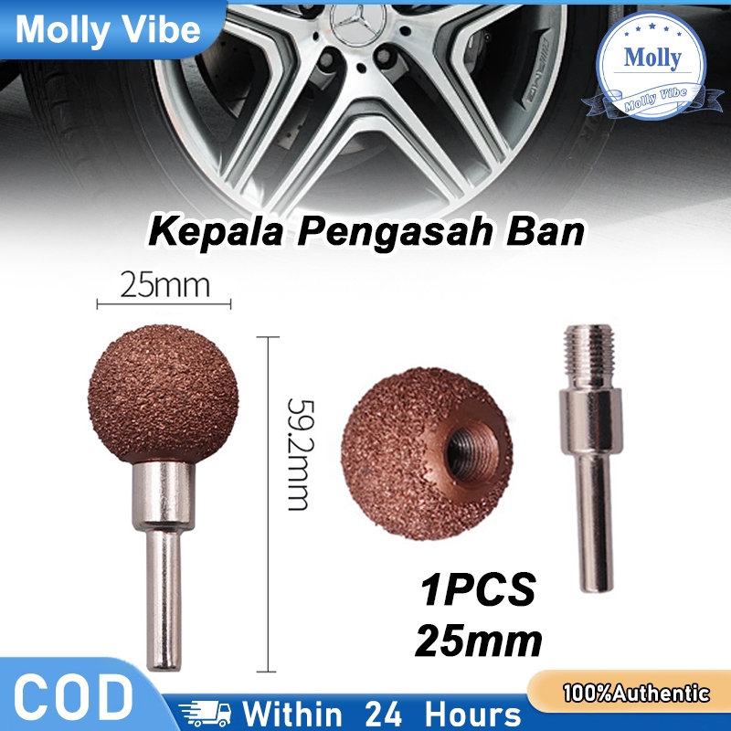 Alat Kerok Tambal Ban 25mm Luar Grinder- Mata Kerok Ban Dalam Luar Kepala Penggiling Ban