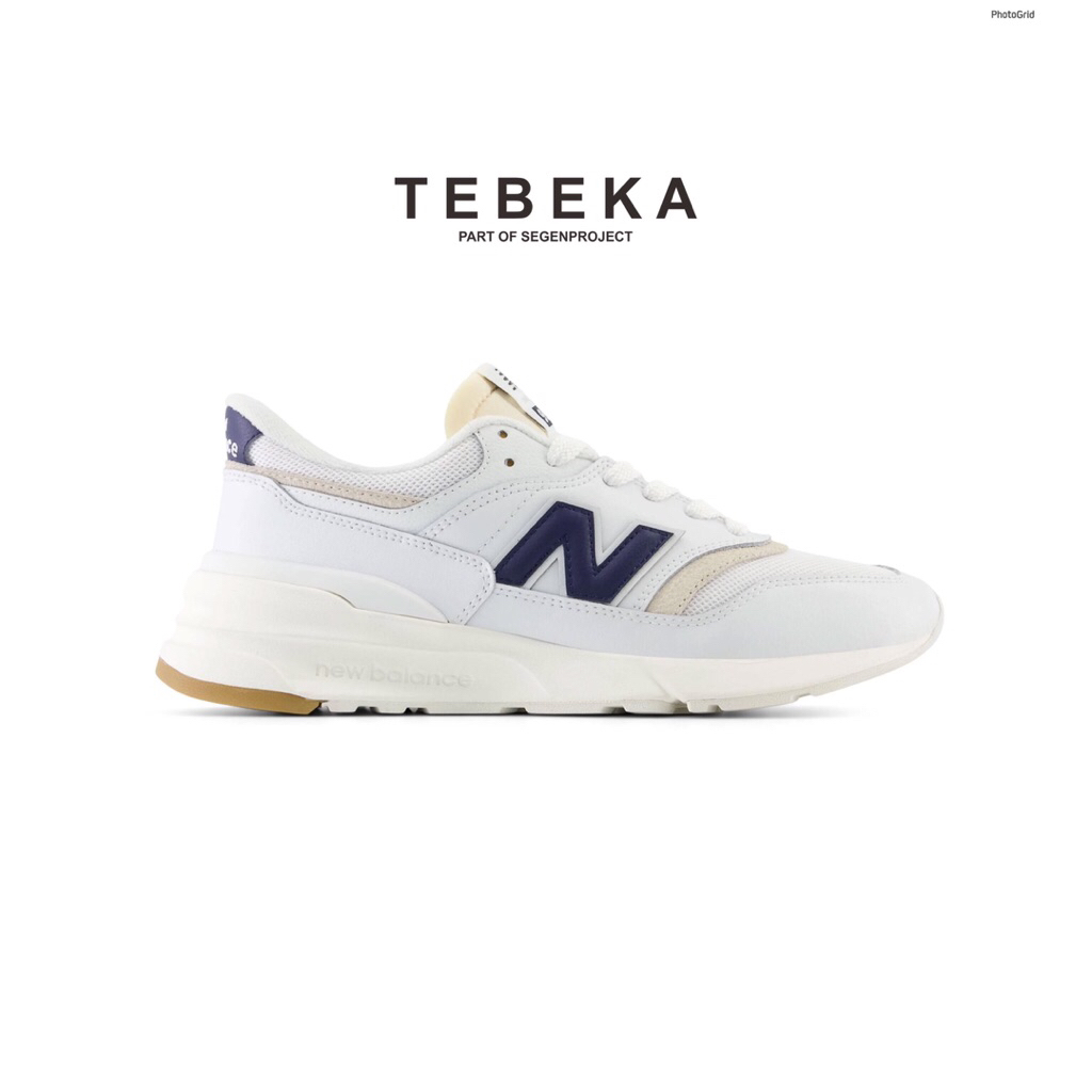 Sneakers NB Classic 997R U997RGC Leather White Bone Navy Blue Gum Original
