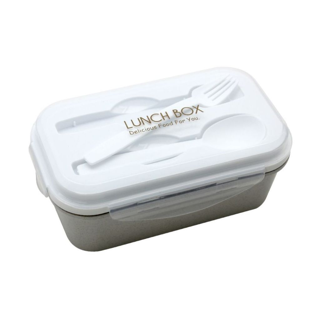 kotak makan set lengkap garpu sendok mr diy