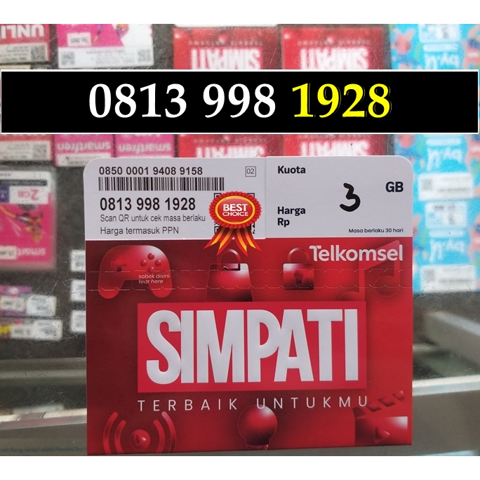 Simpati 11 Digit 1928 Perdana Nomor Cantik Tahun Persija