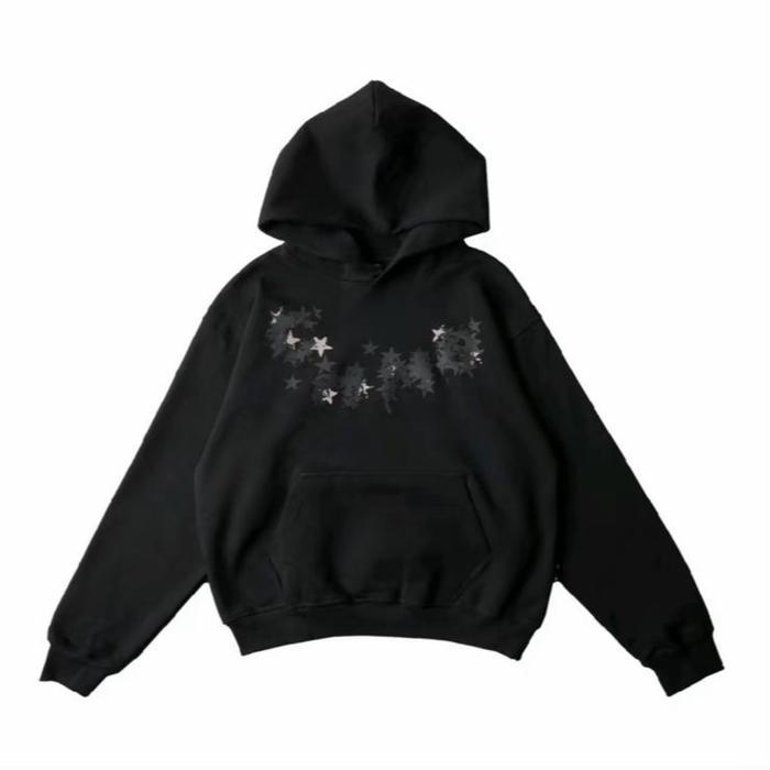 Hoodie/Zipper Boxy CHMB [ORIGINAL 100%] - out of stars grey