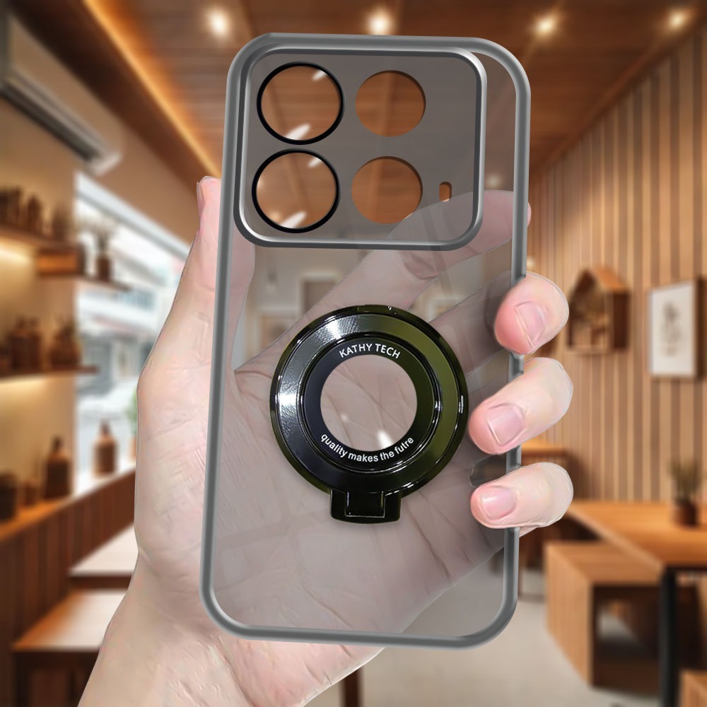 Promo Case Silikon Magsafe Infinix Note 40 4G / Note 40 5G / Note 40S Wireless Charger Standing Hold