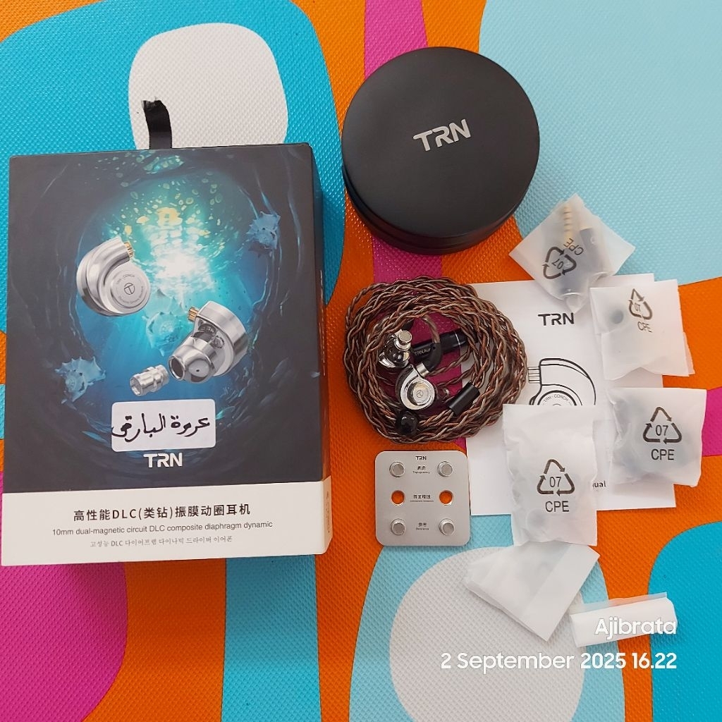 TRN Conch Iem Murah Detachable Jack Fullset cuma disimpan Doang