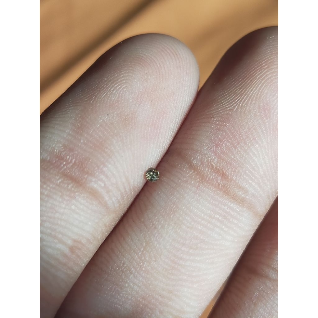 Asli Natura Berlian Brown Eropa blink2 Brat -+ 0,02 crt dan 0,03 crt dim -+ 1,8 mm dan 2,0 mm