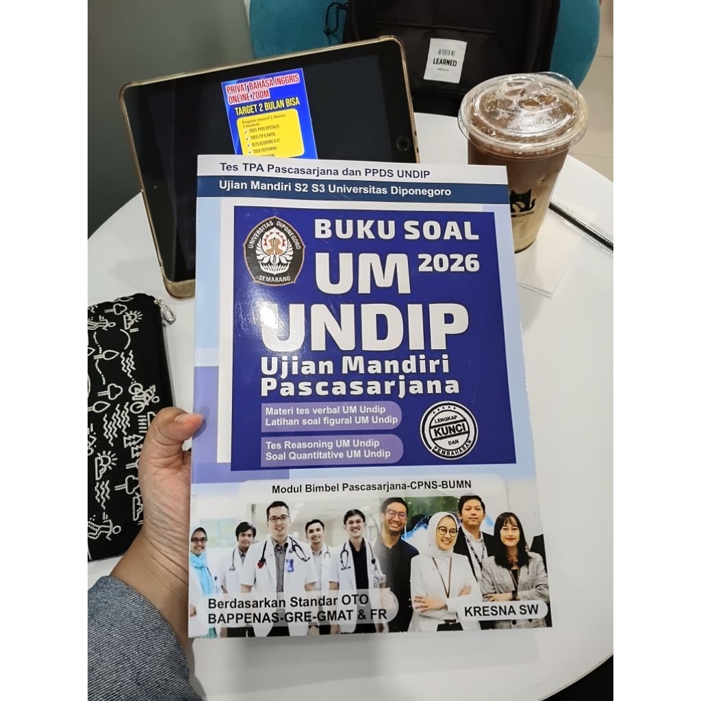 Buku Soal TPA UNDIP Pascasarjana UM Ujian Mandiri S2 S3 PPDS Spesialis Ekstensi