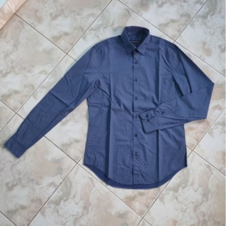 Kemeja ZaraMan SlimFit Casual Formal