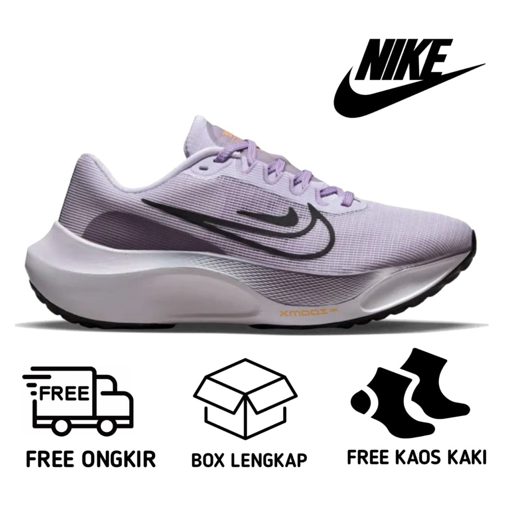 Sepatu Running Nike Wmns Zoom Fly 5 Purple